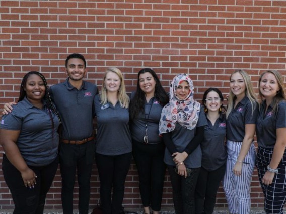 Image shows 2019-2020 Campus Pantry Student Staff