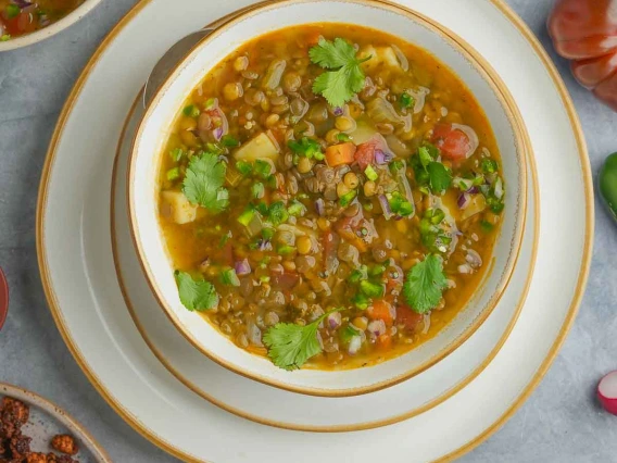Mexican Lentil Soup
