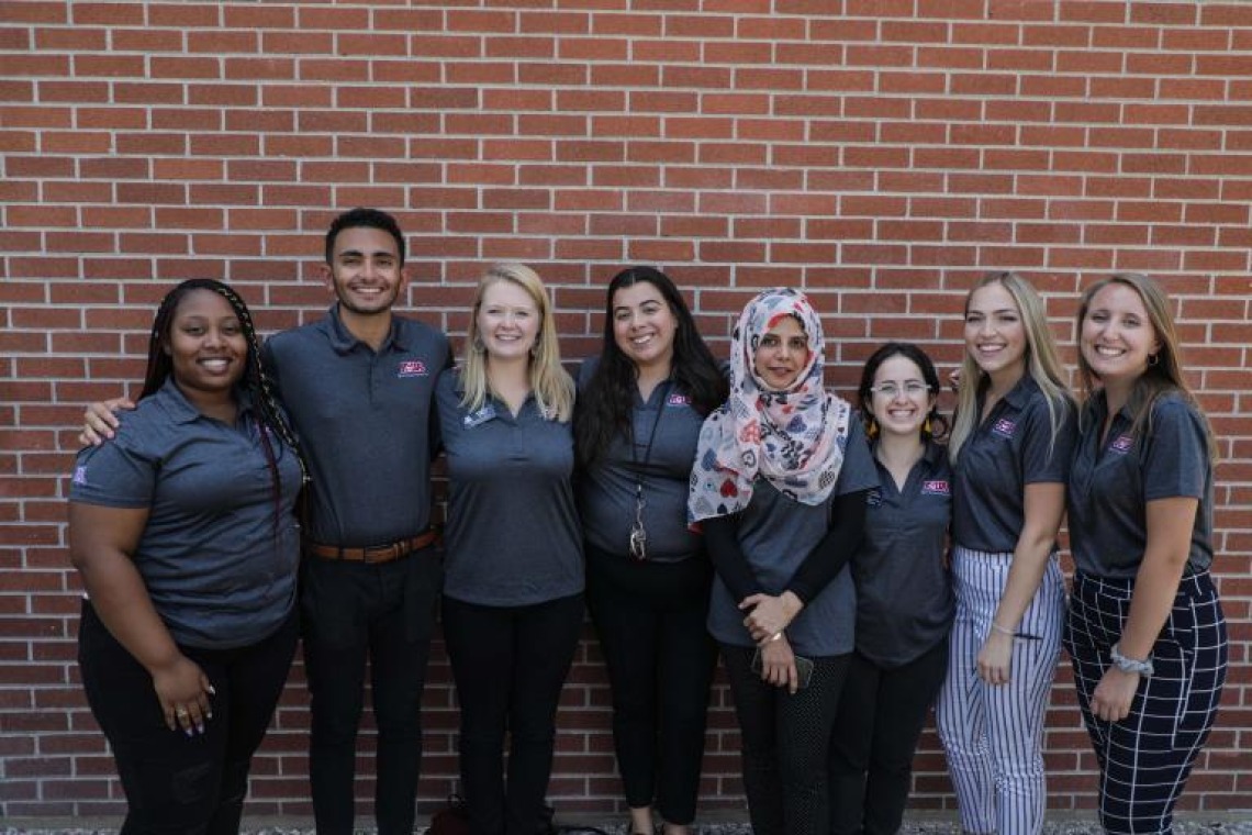 Image shows 2019-20 Campus Pantry Student Staff