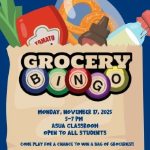 Flyer for Grocery Bingo